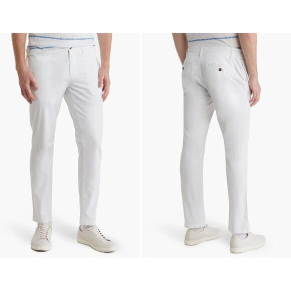 14th & Union Other - 14th & Union The Wallin Stretch Twill Trim Fit Chino Pants White 32X32 New